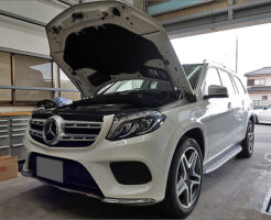 メルセデスベンツGLS350d(X166)エンジンコントロールユニット故障 出力不足や変速できずギアが固定になる